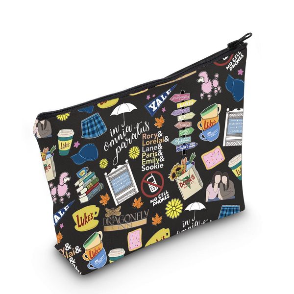Gilmore Inspired Merchandise Luke’s Fans Makeup Bag Gifts for Mom Daughter Friend (Gilmore Girl Bag UK)