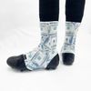 JINJUNINS Spats Cleat Covers Sublimation Printing (Money, M)