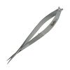 Self Opening Micro Scissors from Stainless Steel 4.5" - Scrapbooking and Decoupage Straight Scissors/Spring Scissors