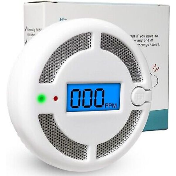 Monoxide Detector,Battery Powered CO Monitor Alarm for Home,Depot,CO Detector