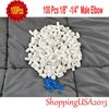100 Pcs 1/4-1/8" Male Elbow Thread Fitting Connector For Water Filter Under-SinK