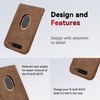 Voice Recorder Carrying Case for PLAUD NOTE, Compatible with PLAUD NOTE AI Audio Recorder, Portable Protective Case, Brown