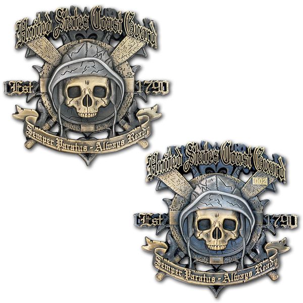USCG Semper Paratus - Always Ready Challenge Coin