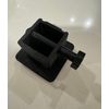 Tow Hitch Cover Gray/Black "4 Runner" - 3D Printed
