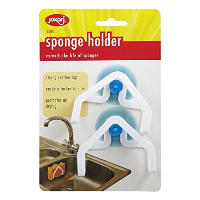 Jokari Sponge Holders - White (2 Pack)