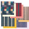 Aizu Cotton Pattern Origami, 20 Sheets, Ai (5 Sets)