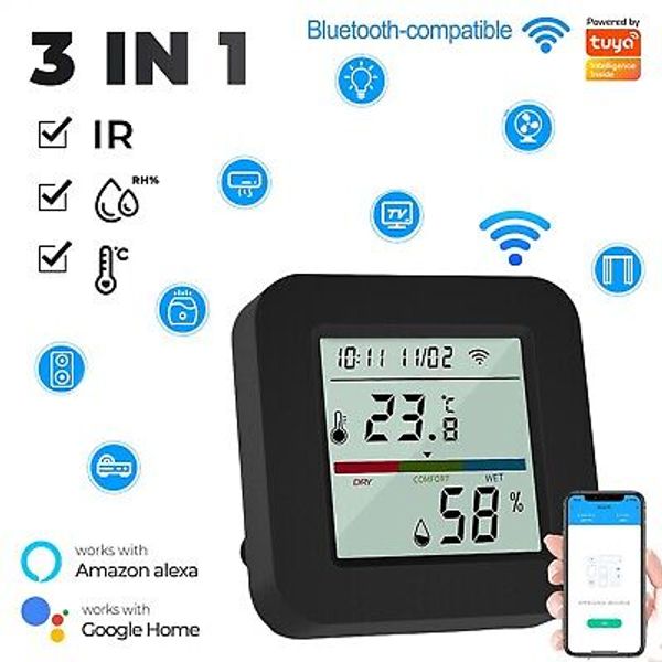 WIFI Infrared Remote with Temperature and Humidity Sensor for Home Automation