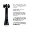 COMPATIBLE WITH THE TRIPLE BRISTLE MAX ONLY | Triple Bristle Max Replacement Brush Head Refills | Charcoal Infused | Innovative 3 Head Design | Compatible with Triple Bristle Max ONLY | 2 Pack (Black)