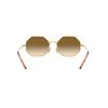 Ray-Ban 0RB1972 OCTAGON Sunglasses, 914751 CLEAR GRADIENT BROWN