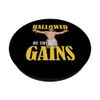 Hallowed Be Thy Gains Weightlifting Workout PopSockets with Interchangeable PopGrip