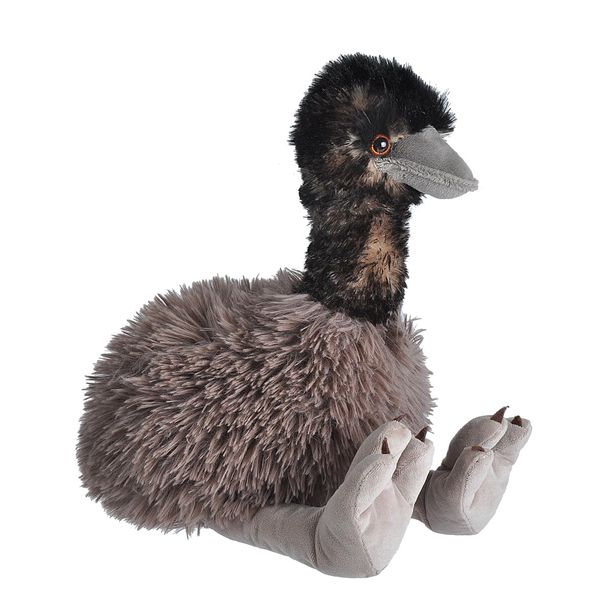 Wild Republic Cuddlekins Emu, Stuffed Animal, 12 Inches, Plush Toy, Fill is Spun Recycled Water Bottles