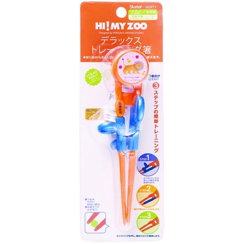 Skater ADXT1-A Children's Training Chopsticks, 5.5 inches (14 cm), Hai Maizu, Suitable for Ages 2 to 7 Years, Right Hand, Square Tip for Easy Pinch
