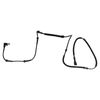 TRQ Rear ABS Wheel Speed Sensor Compatible with 1993-2006 Jeep Wrangler