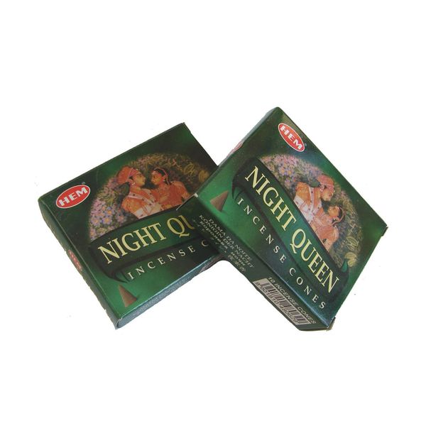 2 Boxes of Night Queen Incense Cones