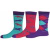 TuffRider Whimsical 3 Pack Kids Socks