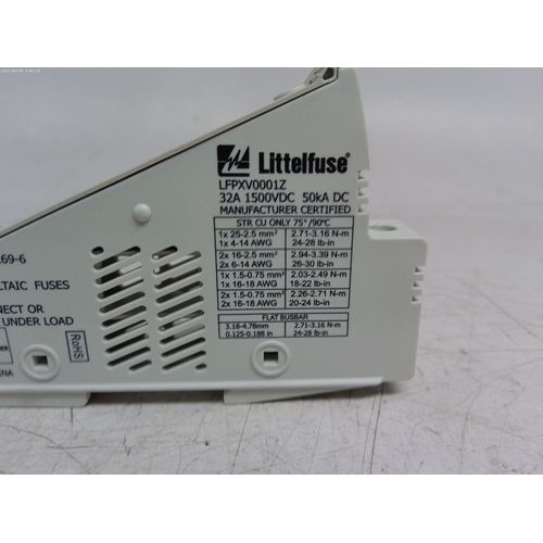 New Littlefuse LFPXV0001Z Fuse Holder 32A 1500VDC