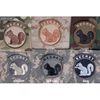 Patch Embroidered Secret Squirrel Forest