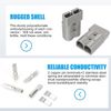 4Pcs For 120A 600V For ANDERSON PLUG Cable Battery Power Connector Terminals