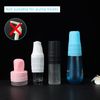 NELSHP 漏れ防止カバー トラベルサイズ トイレタリー用 8パック シリコントッパースリーブ 旅行用トイレタリーボトル用 ストレッチトラベルアクセサリー シャンプーローションコンテナ用, ブルー/ブラック/ホワイト/ピンク。, モダン。