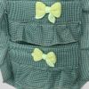 [Plaid & Bowknot] Green/Wall Hanging/Hanging Baskets/Wall Organizers/Baskets (11 * 21)