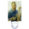 Self Portrait with Easel by Van Gogh Decorative Night Light