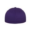 Flexfit Unisex Wooly Combed Baseballkappe, purple, XXL