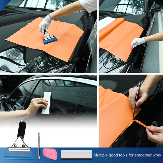 EHDIS Small Squeegee 5 inch Rubber Window Tint Windshield Squeegee for Car,  Glass, Mirror, Shower, Auto,Windows Cleaning