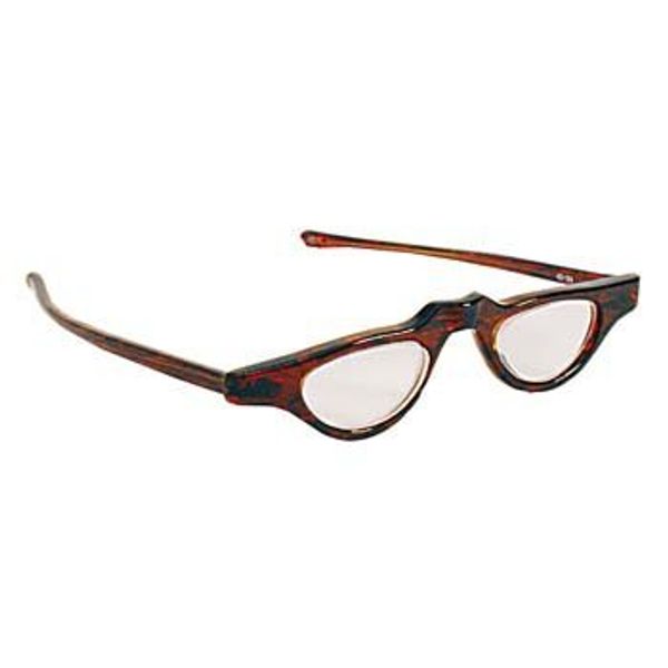 COIL +6.0, 43mm, Brown, 1/4 Eye Spectacles