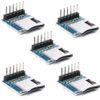 5X TF Micro SD Card Module Mini Soldered Memory Modules For Arduino ARM AVR