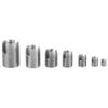 50pcs Stainless Steel Internal Thread Self Tapping Thread Inserts Reinforcing Repair Tool