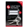 Lizzy® Light Box Keyring - Create Your Own Message with 75 Letters, Numbers & Symbols