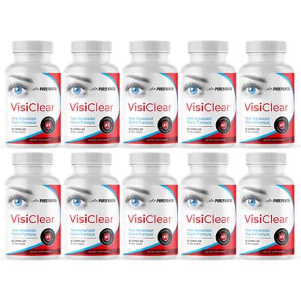 VisiClear Capsules, Advanced Eye Health Formula-10 Bottles