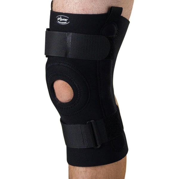 U-Shaped Hinged Knee Support, 3XL