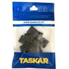 Taskar Sawtooth Frame Hanger (20 Pack), 2-3mm Board, Metal, Black