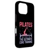 Hülle für iPhone 16 Pro Pilates das ultimative Core-Training, Workout-Übung
