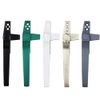 1Pcs Locking Window Handle, Replacement Hand Aluminum Alloy Window Handles with Locks for Double Glazing Switch Window Door Security, Right Silver