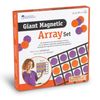 Learning Resources Giant Magnetic Array Set - Math Teacher and Classroom Supplies, Homeschool Math Tools