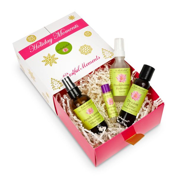 Restful Holiday Moments Aromatherapy Gift Set