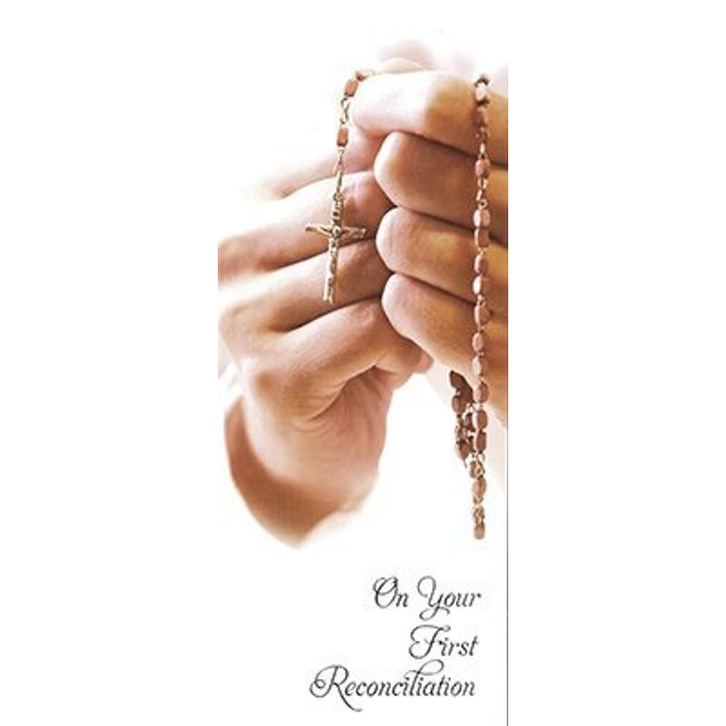 First Confession Reconciliation Card Religious Gift - Online ...