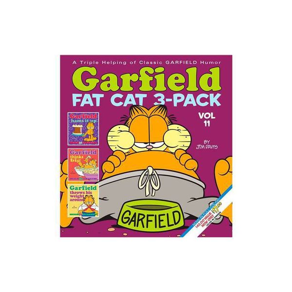 Garfield Fat Cat 3-Pack 加菲猫