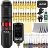 Wireless Tattoo Machine Kit 1500mAh Power Ink Needles for Beginners and Experts