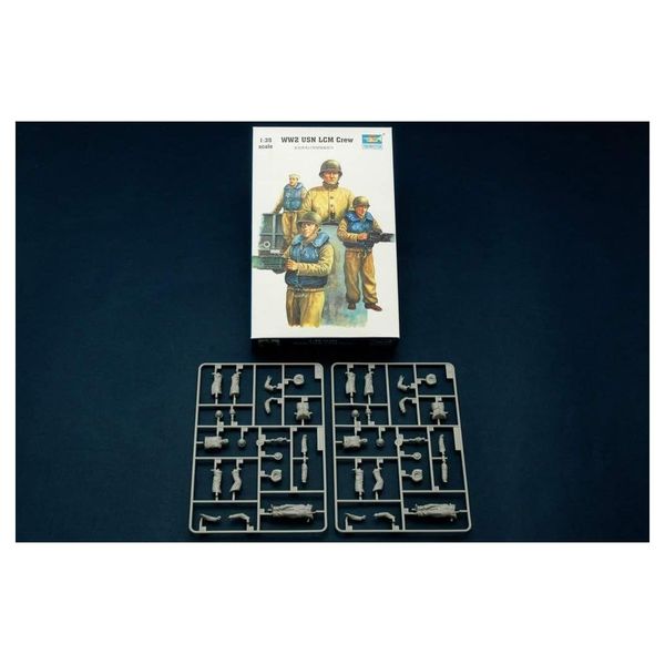 Trumpeter 1: 35 - Figures USN Lcm WWII Crew