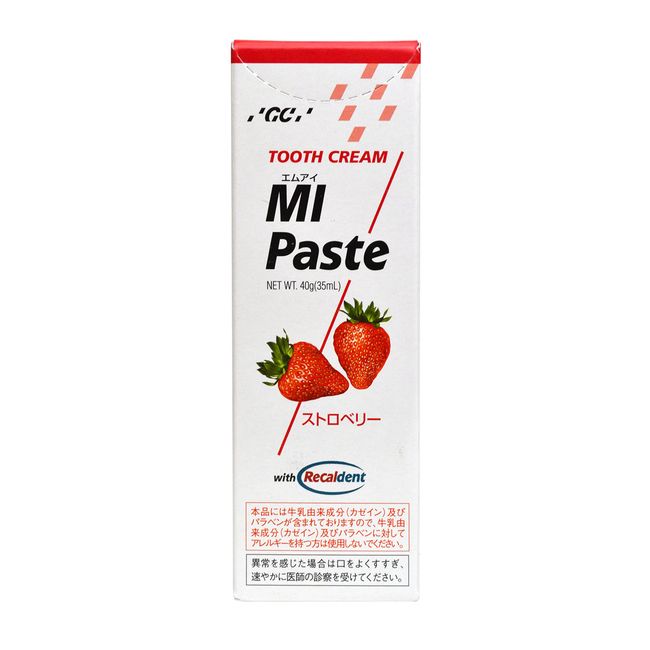 GC MI Paste, Strawberry, 1.4 oz (40 g), 1 Bottle