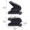 Rapesco 1086 ECO 2-Hole Punch, 22 Sheets Capacity, Black