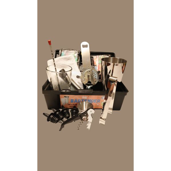 Bartender Tool Box (Tin & Glass) Edition