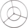 Shop Chimney Stainless Steel Fire Ring - 12 inch