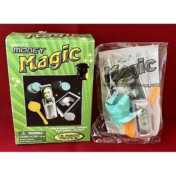 MONEY MAGIC Vintage Magic Trick Original Box Fantasma 2006