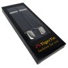 TigerTie Men's Polka Dot Braces - Black - One size