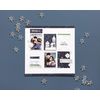 DCWV Paper Stack 12X12, Midnight Magic, W/White Foil