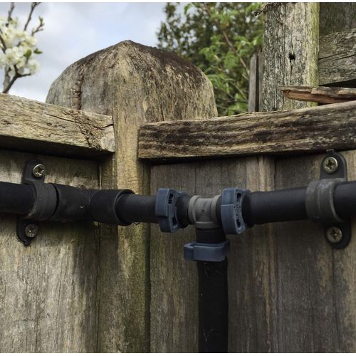 AF Garden Supplies Pipe Clamp/Clip 13mm Garden Irrigation/Hydroponics Pipe/Tube Antelco, Pack of 100